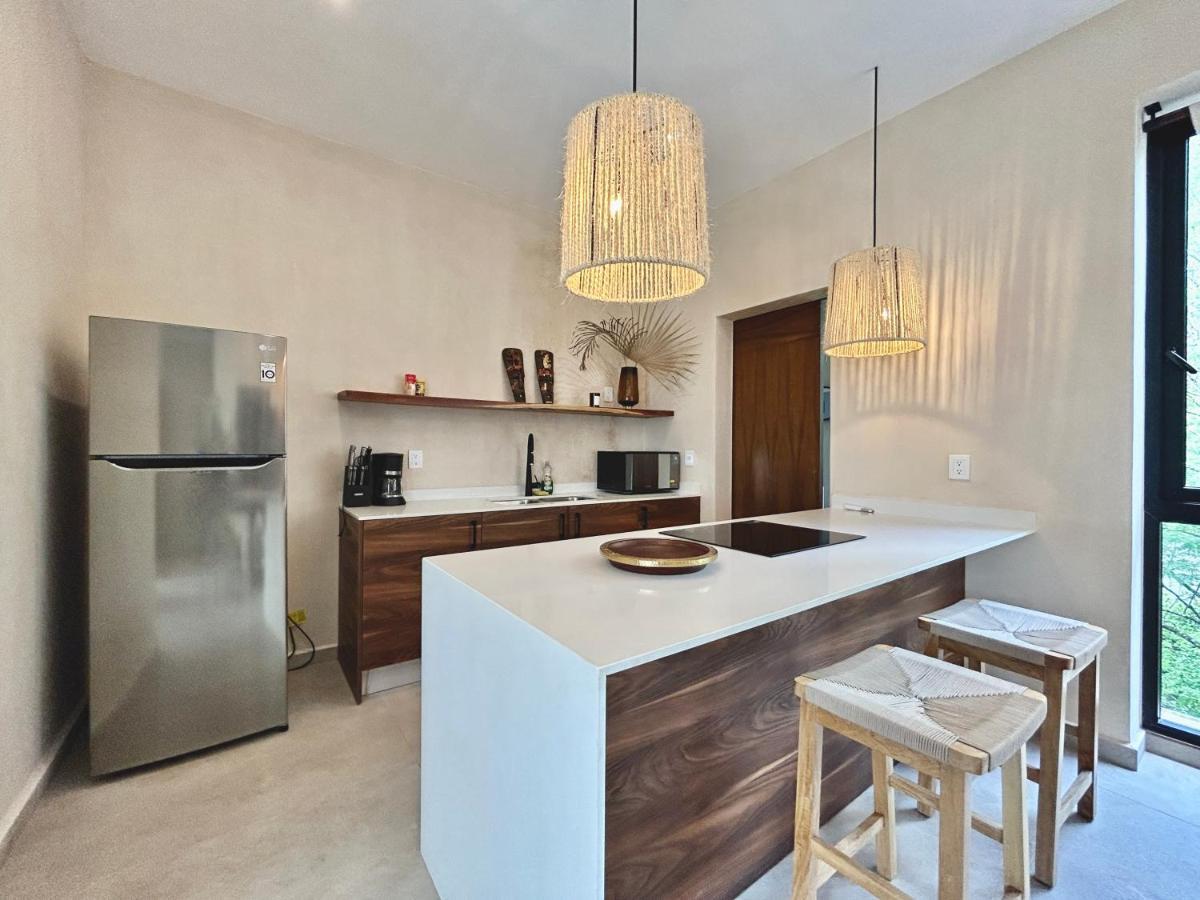 Toh Tulum - 2 Bedroom Apartments - Fiber Wifi ภายนอก รูปภาพ