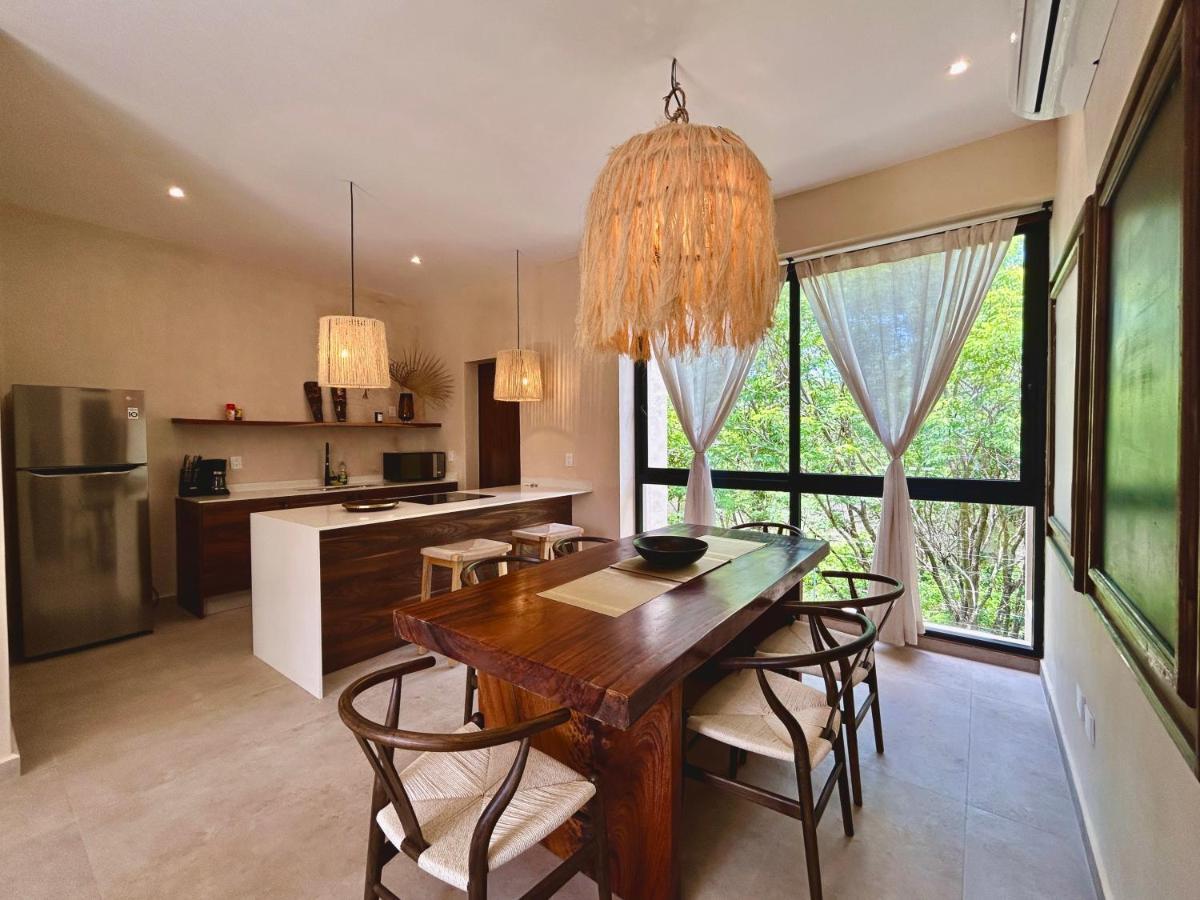 Toh Tulum - 2 Bedroom Apartments - Fiber Wifi ภายนอก รูปภาพ