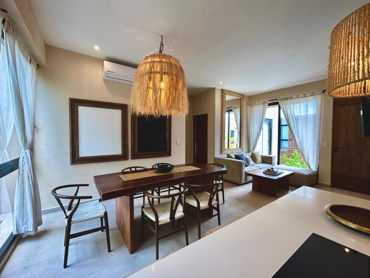Toh Tulum - 2 Bedroom Apartments - Fiber Wifi ภายนอก รูปภาพ