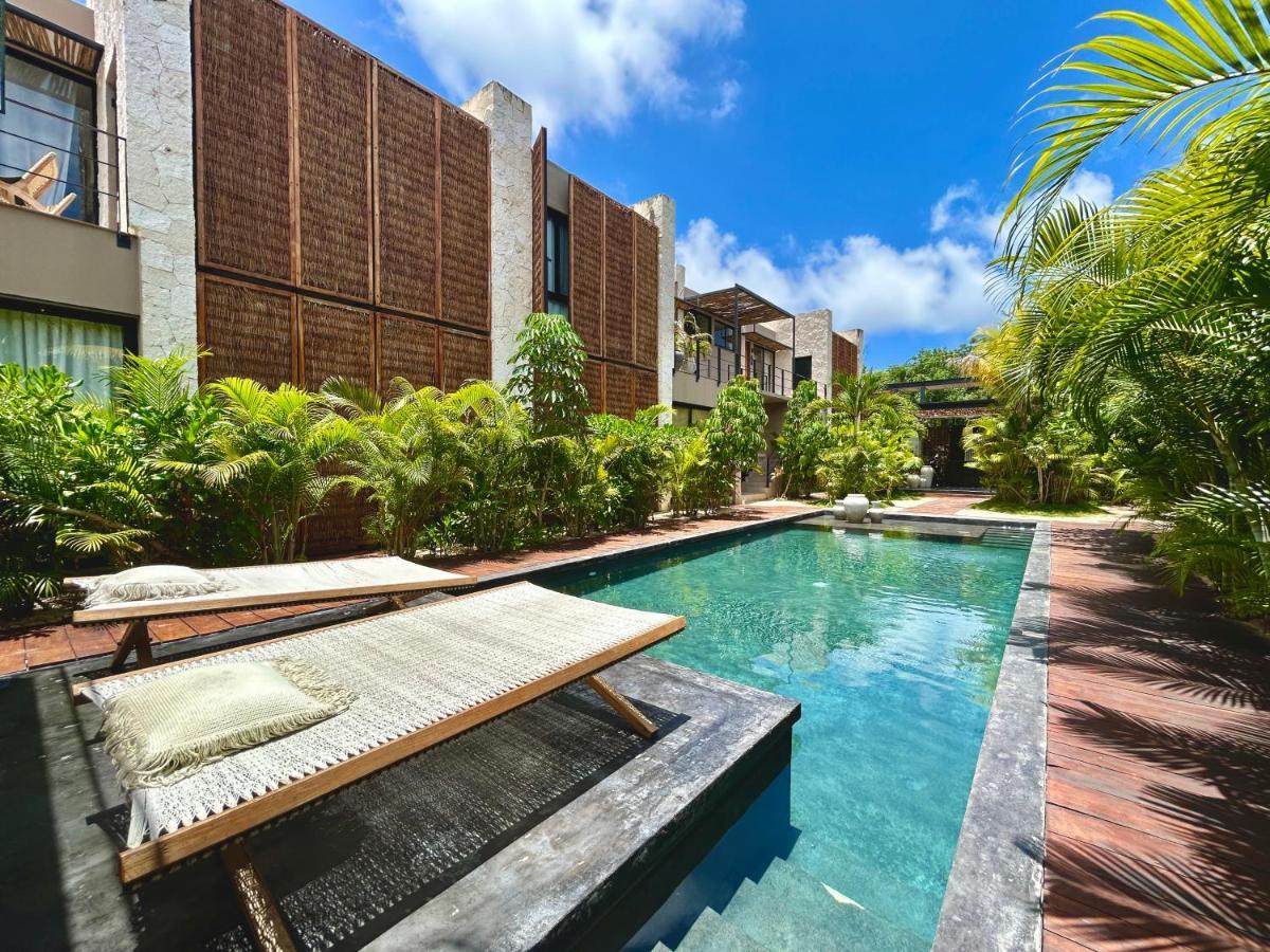 Toh Tulum - 2 Bedroom Apartments - Fiber Wifi ภายนอก รูปภาพ