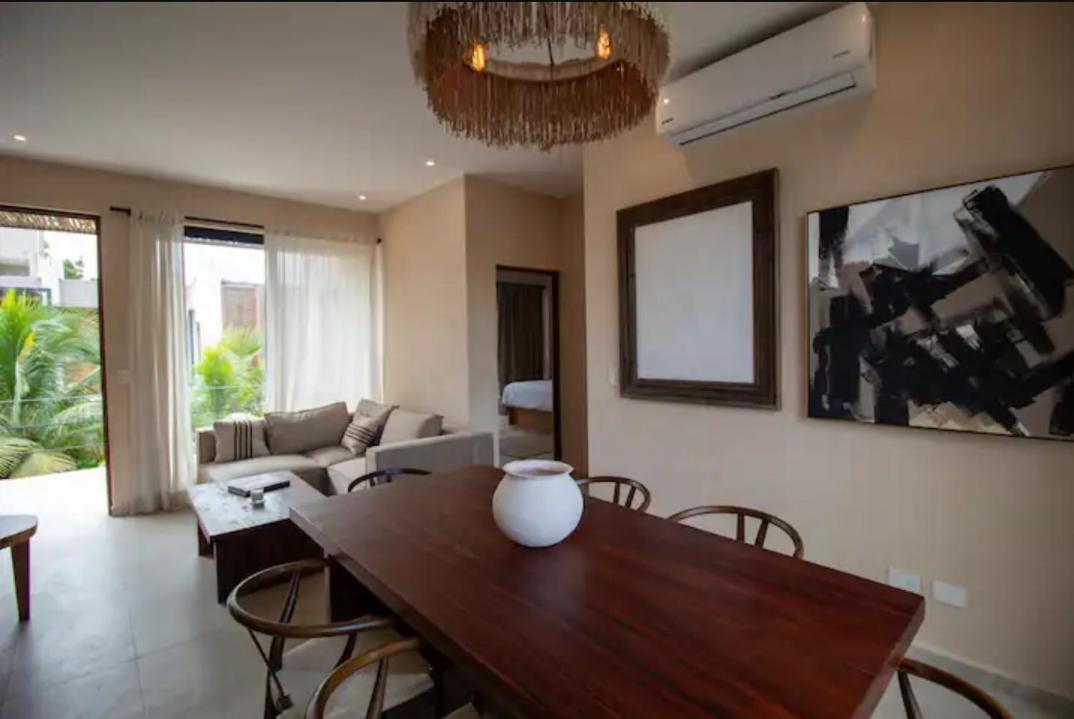 Toh Tulum - 2 Bedroom Apartments - Fiber Wifi ภายนอก รูปภาพ