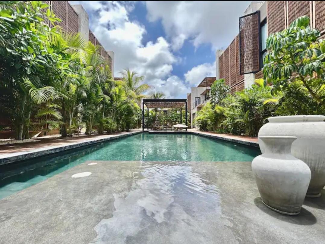 Toh Tulum - 2 Bedroom Apartments - Fiber Wifi ภายนอก รูปภาพ